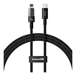 USB кабель Baseus P10373001211-01 Gem Apple iPhone SE 2022 / iPhone 14 Pro Max / iPhone 14 Plus / iPhone 14 Pro / iPhone 14 / iPhone 13 Pro / iPhone 13 Mini / iPhone 13 / iPhone 13 Pro Max / iPhone 12 Mini / iPhone 12 Pro Max, Lightning, 2.0 м., Чорний