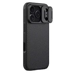 Чохол (накладка) Apple iPhone 17 Pro, Nillkin CamShield Pro Magnetic, Чорний