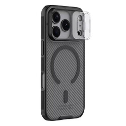 Чехол (накладка) Apple iPhone 17 Pro, Nillkin CamShield Pro Magnetic, Transparent Black, Черный