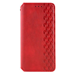 Чехол (книжка) Apple iPhone 7 / iPhone 8 / iPhone SE 2020, GETMAN Cubic, Красный