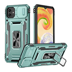 Чохол (накладка) Samsung A075 Galaxy A07, Epik Camshield Army Ring, Light Green, Зелений