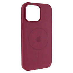 Чохол (накладка) Apple iPhone 17 Air, Air Beats Logo, Plum, MagSafe, Бордовий