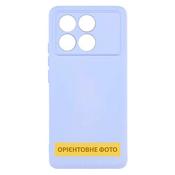 Чехол (накладка) Xiaomi Poco X6 / Redmi Note 13 Pro 5G, GETMAN Liquid Silk, Light Purple, Сиреневый