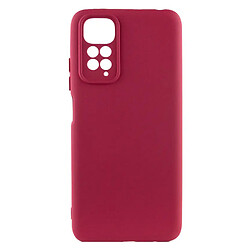 Чохол (накладка) Xiaomi Redmi Note 11 Pro / Redmi Note 11 Pro 5G, GETMAN Liquid Silk, Marsala, Бордовий