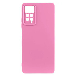Чехол (накладка) Xiaomi Redmi Note 11 Pro / Redmi Note 11 Pro 5G, GETMAN Liquid Silk, Розовый