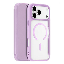 Чохол (накладка) Apple iPhone 17 Pro Max, Dux Ducis Skin X Pro, MagSafe, Фіолетовий