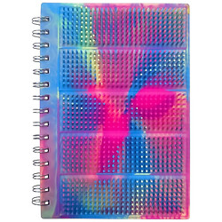 Блокнот А5 на спирали с силиконовой обложкой 90 листов