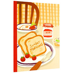 Блокнот В5 прошитый Завтрак 40 листов