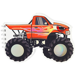 Блокнот на спирали фигурный Авто 50 листов 210x149 мм