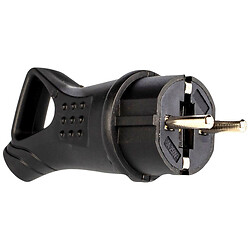 Вилка електрична з вушком з заземленням