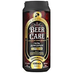 Гель для душу 2в1 BEER CARE зволоження з аргініном 400 мл