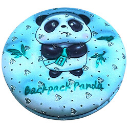 Зеркало карманное двустороннее круглое Зверята d=7 см