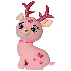 Игрушка мягкая Олененка в цветах большая 40 см