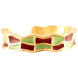 Кольцо женское металлическое фигурное Lovit цветное