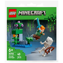 Конструктор LEGО Minecraft Бій в печері з хащами 30705