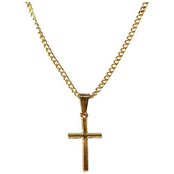 Цепочка на шею женская с подвеской Крестик