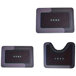 Набір килимків для ванної кімнати вологопоглинаючі 50х80 см