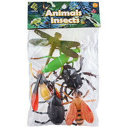 Набор игрушечных насекомых в пакете в ассортименте
