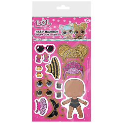 Набір наліпок дитячих L.O.L.SURPRISE! Створи образ