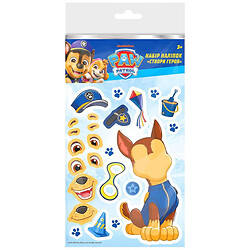 Набір наліпок дитячих PAW Patrol Створи героя