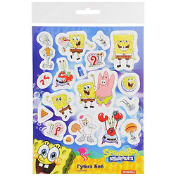 Набір наліпок дитячих Sponge Bob Square Pants Губка Боб