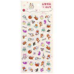 Наклейки дитячі об'ємні Мікс