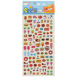 Наклейки кольорові дитячі Мікс