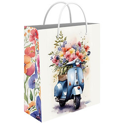 Пакет подарунковий паперовий р. L 27х33х11 см