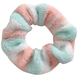 Резинка для волос текстильная объемная микс