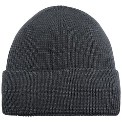 Шапка молодежная с отворотом однотонная