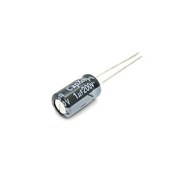 Конденсатор электролитический ECAP-KM-1mkf - 200v (105°C) (KM) 6,3x11