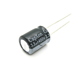 Конденсатор електролітичний ECAP-KM-3,3mkf - 400v (105°C) (KM) 10x12