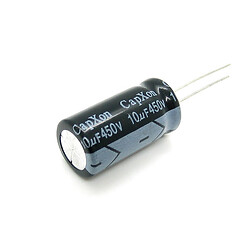 Конденсатор электролитический ECAP-KM-10mkf - 450v (105°C) (KM) 13x26
