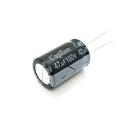 Конденсатор электролитический ECAP-KM-47mkf - 160v (105°C) (KM) 13x20