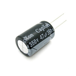 Конденсатор электролитический ECAP-KM-47mkf - 350v (105°C) (KM) 16x25