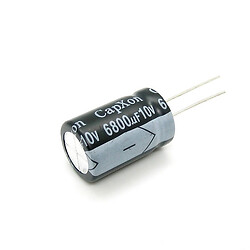 Конденсатор электролитический ECAP-KM-6800mkf - 10v (105°C) (KM) 16x25