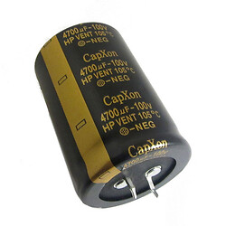 Конденсатор електролітичний ECAP-HP-4700mkf - 100v* (105°C) (HP)