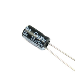Конденсатор електролітичний ECAP-SK-22mkf - 16v (105°С) Міні (SK)