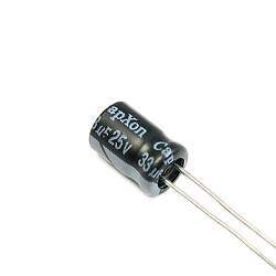 Конденсатор электролитический ECAP-SK-33mkf - 25v (105°С) Міні (SK)