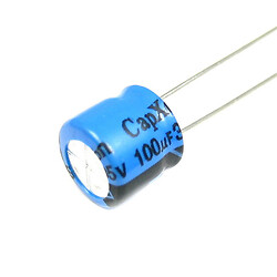 Конденсатор электролитический ECAP-SM-100mkf - 35v Міні (SM)