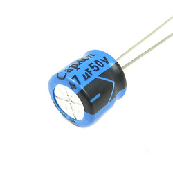 Конденсатор електролітичний ECAP-SM-47mkf - 50v Міні (SM)