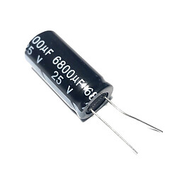 Конденсатор електролітичний ECAP-LOW-ESR-6800mkf - 25v