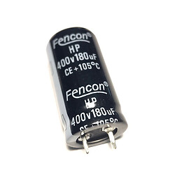 Конденсатор електролітичний ECAP-HP-180mkf - 400v* (105°C)