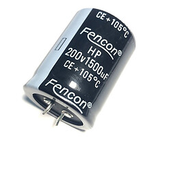 Конденсатор електролітичний ECAP-HP-1500mkf - 200v* (105°C)