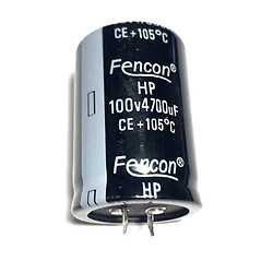 Конденсатор електролітичний ECAP-HP-4700mkf - 100v* (105°C) FENCON