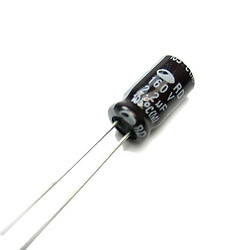 Конденсатор электролитический ECAP-RD-2,2mkf - 160v (105°C) (RD)