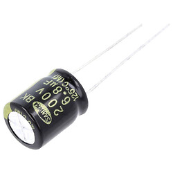 Конденсатор електролітичний ECAP-BK-10mkf - 200v (125 C) (BK)