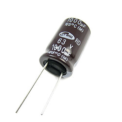 Конденсатор електролітичний ECAP-RD-1000mkf - 6,3v (105°C) (RD)