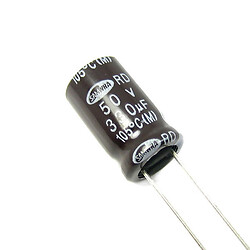 Конденсатор електролітичний ECAP-RD-330mkf - 50v (105°C) (RD)