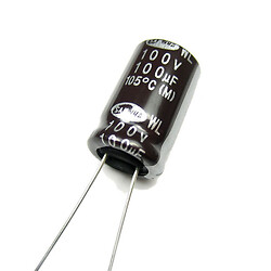 Конденсатор електролітичний ECAP-LOW-ESR-100mkf - 100v (WL)
